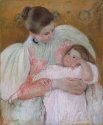 Krankenschwester und Kind, 1896-7